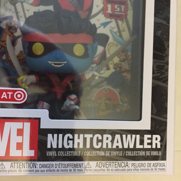 NEW Marvel Nightcrawler Figure Funko Pop Comic Cover Figure #49 - Picture 3 of 8